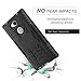 YmhxcY LG k22 Case,LG K22+ Plus Case with Tempered Glass Screen Protector [2 Pack], Armor Grade Case with Rotating Holder Kickstand Non-Slip Hybrid Rugged Case for LG k22 6.2 ”-KJ (Blue)