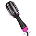 One Step Hair Dryer and Volumizer Styler Brush,Black