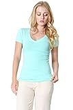 ZENANA OUTFITTERS BASIC V-NECK LONGLINE TEE