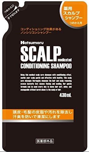 Amazon ハツモール 薬用スカルプシャンプー 詰替用 430ml ハツモール シャンプー 通販