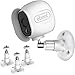Shappy 3 Pack Security Wall Mount Indoor and Outdoor Mount Bracket Adjustable for Wyze Cam Pan 1080p Pan, Arlo Pro 2, Arlo Pro, Arlo, Arlo Cam and Other Compatible Models (White)