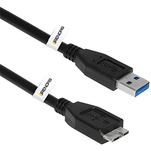 USB 3.0 Interface Cable, USB 3.0 A to Micro B for Canon EOS-1D X Mark II, EOS 7D Mark II, 5DS, 5DS R, EOS 5D Mark IV DSLR, Nikon D5 D850 D810A D810 D500, FujiFilm GFX 50S, X-T2 DSLR Camera