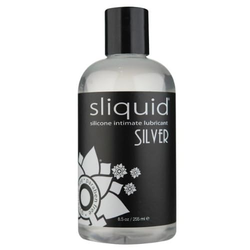 Sliquid Silver Silicone Lube Glycerine & Paraben Free - 8.5 oz Bottle image