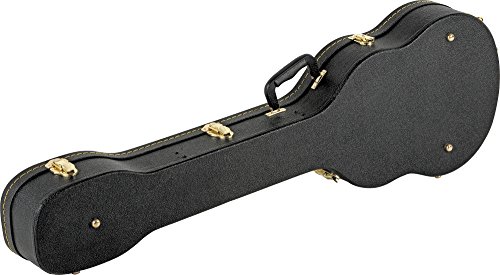 Musician's Gear Electric Bass Case Violin Shaped Black - Thumbnail 5
