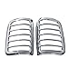 E-Autogrilles Triple Chrome Plated ABS Tail Light Bezels for 04-08 Ford F-150 Styleside Only (67-0303)