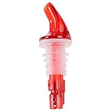 Bartender Gear Measured Pour Spouts for Half Gallon & 1.75 Liter Bottle Pourer - Auto-Measuring 1 oz (30 mL) Cork 25mm 6-pack