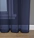 HLC.ME 2 Piece Sheer Voile Window Treatment Curtain Grommet Panels for Bedroom & Living Room (54