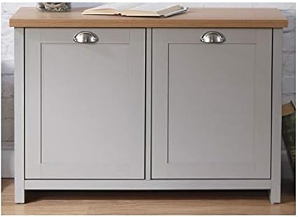 lancaster grey shoe cabinet