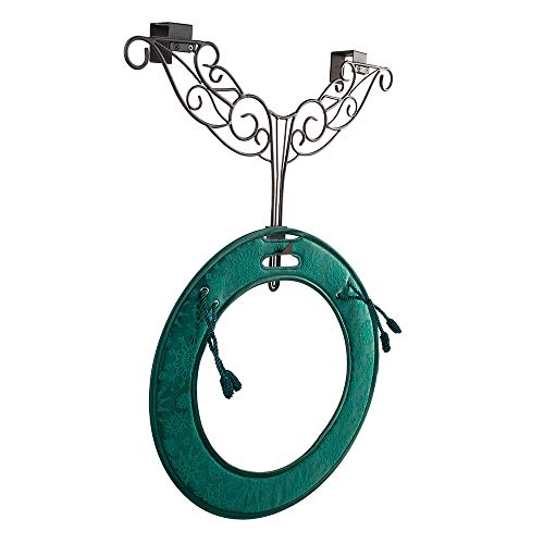 [Door Protecting Holiday Wreath Pad] - Prevent Damage to Front Door - Fits 30 to 33 Inch Wreaths - Padding Prevents Scratches Dings and Dents - Decorative Protection from Seasonal Greenery (30")