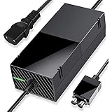 CARDD Power Brick Charger Replacement for X Box One, AC Adapter fit Xbox One Console with Power Cord [100-240V]