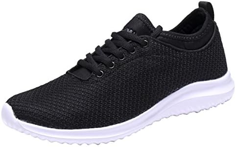 SQ-W1 Lightweight Women's Fashion Sneakers Casual Sport Shoes BLACK-10
