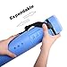 2-Pack Extendable Poster Tubes Expand from 24.5” to 40” with Shoulder Strap | Carry Documents, Blueprints, Drawings and Art | Blue and Yellow Portable Durable Round Storage Cases with Lids and Labels