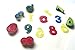 Carykon Artist Studio Alphabet & Numbers Sponges Model, 36 PCS