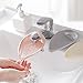Castuvy 3 Pcs Cute Child Safety Faucet Water Flow Extender, Grey, Pink, Beige