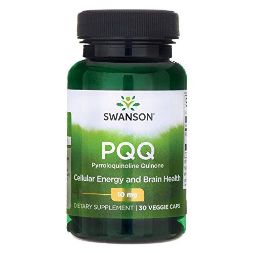 Swanson Pqq Pyrroloquinoline Quinone 10 Milligrams 30 Veg Capsules