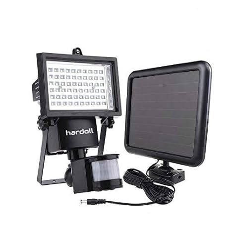 Hardoll Bright 60 LED Solar Lights Outdoor Solar Security Lights With Motion Sensor With