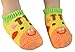 Toddler Baby Kids Fuzzy Thick Sock Anti Slip Skid Sock with Lovely Star or Snowman, Pack of 5 pairs