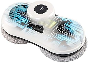 Anti-Fall Ultra Quiet Smart Window and Glass Vacuum Robot Cleaner (Sweep, Mop, Vacuum, Sterilize) (White)