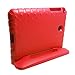 AVAWO Kids Case for Samsung Galaxy Tab A 8.0 2015 SM-T350 - AVAWO Light Weight Shock Proof Convertible Handle Stand Kids Friendly for Samsung Tab A 8-Inch SM-T350 Tablet, Red