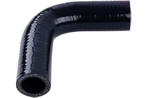 OHOB-COOL 1" ID 90 Degree Elbow Silicone Coupler Reinforced Hose,4-Ply Turbo/Intercooler/Intake Piping Industrial Hydraulic (