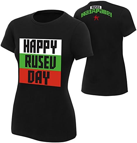 WWE Rusev Happy Rusev Day Women's Authentic T-Shirt
