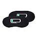 lttcbro 2PCS Soft Smooth Sleep Mask Funny Sleeping Mask Creative Eye Mask with Adjustable Strap Christmas Funny Gifts