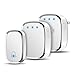 Govee Upgraded Wireless Doorbell, Door Bell Chime Operating at 1000 Feet with 36 Melodies 5 Volume Levels & LED Flash Doorbell kit for Home Office School (2 Pack)
