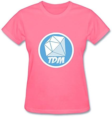 Attmye Women's The Diamond Minecart TDM Logo T shirts