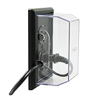 LectraLock - Baby Safety Electrical Outlet Cover - Small Child Proof Outlet Protector, Black