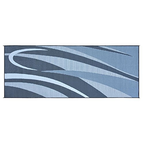 Stylish Camping Ming's Mark 142.153 GC1 Black/Silver 8' x 20' Graphic Mat - Thumbnail 2