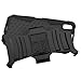 BLACKBERRY DTEK50 Case, Phonelicious (Tm) BLACKBERRY DTEK50 Xtreme [Heavy Duty] Hybrid Dual Layer Kickstand Belt [Holster Clip] Combo Rugged Tuff+ Screen Protector & Stylus (BLACK XC)
