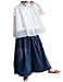 Yesno Q36 Women Lovely Crop Tops Blouse Shirt 100% Cotton Casual Loose Fit 'A' Skirt