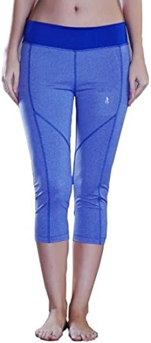 Solid Half Stretchable Quick Dry Leggings for Gym Yoga Dance Running
