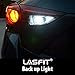 ArtMuseKitsMikash LASFIT 7443 7440 992 T20 LED Bulbs Polarity Free 6000K Super Bright Use for Back Up Reverse, Daytime Running, Parking Lights, Xenon White (Pack of 2)
