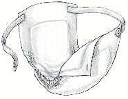 Maxi Care - Incontinent Belted Undergarment Maxi Care - Pull On One Size Fits Most Disposable Heavy Absorbency - 10/Bag - McK