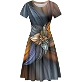 AmzPrint Kente African Ethnic Tribal Print Short Dress for Women Plus Size Colorful Bright Triangle Geometric Dress