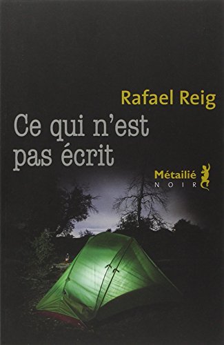 Ce qui n'est pas écrit