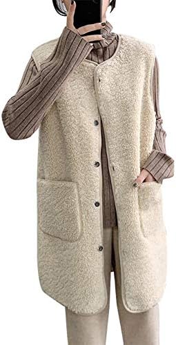 Yideahome ベスト レディース 厚手 トップス フリースジャケット コート アウター ノースリーブ チョッキ ムートンベスト 大きいサイズ Yideahome ベスト レディース 厚手 トップス フリースジャケット コート アウター ノースリーブ チョッキ ムートンベスト 大きいサイズ