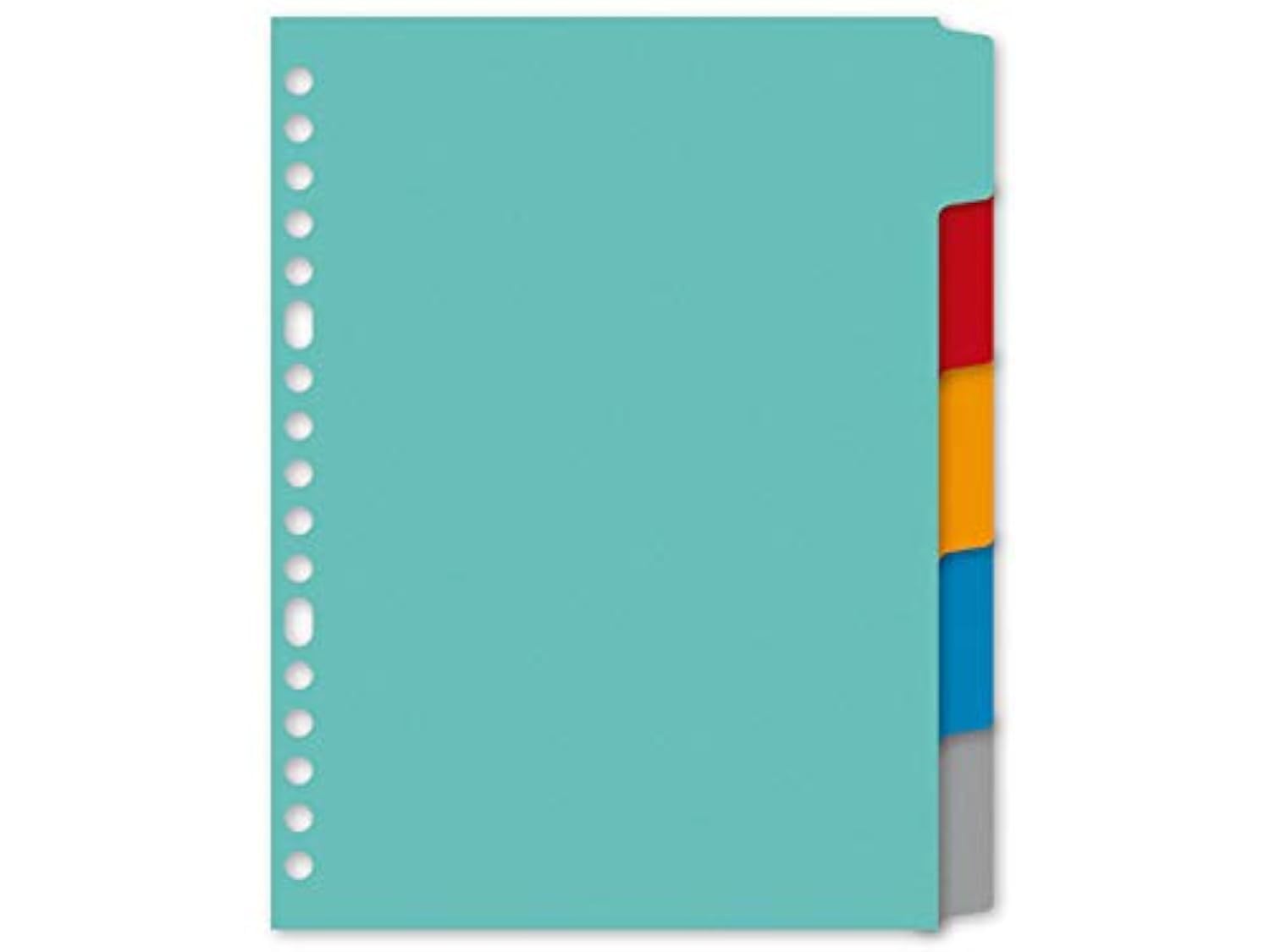 Kangaro Register A5 blank cardboard 180grs 17r. 5-piece assorted P505M, 21.5x18x0.1