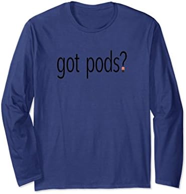 Unisex Got Pods? Funny Juul Shirt Medium Navy