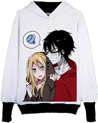 DOUJIONG Cosplay Angels of Death Ray/Zack Fashion Hoodies Sweatshirt Cotton Sweaters Costume