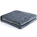 Kpblis Duvet Cover for Weighted Blanket 48r, Soft Cozy Plush Duvet Cover, JUST Cover, Dark Grey