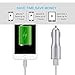 Tranesca 4.8A/24W 2 USB Port Car Charger Compatible with iPhone X 8 7 6S 6 Plus, 5 SE 5S 5 5C, Samsung Galaxy S9 S8 S7 S6 Edge, Note 8 4, LG G6 G5 V10 V20, HTC,Nexus, iPad Pro and More-Silver