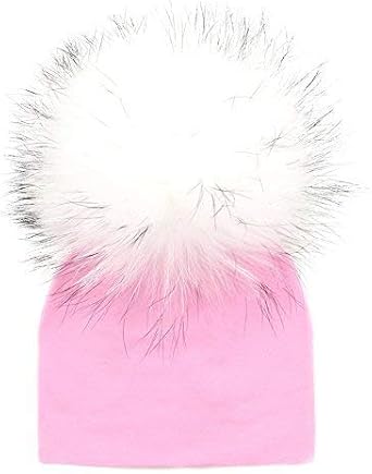 real fur baby hat