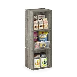 Furinno Pasir 3-Tier No Tool Assembly Open Shelf