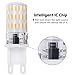 Warmoon G9 LED Bulb, 7W(60W Halogen Equivalent), Warm White(3200K), 4014 SMD 46 LEDs 360 Degree Beam Angle LED Light Bulbs,6 Pack