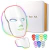 Photon Skin Rejuvenation Face & Neck Mask | LED Photon Red Blue Green Therapy 7 Color Light Treatment Anti Aging Spot…