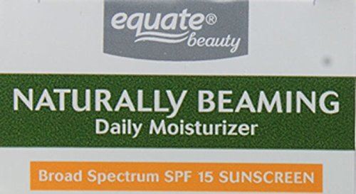 equate naturally beaming daily moisturizer