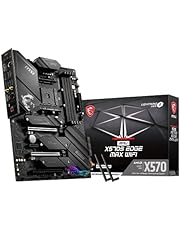 MSI MPG X570S Edge MAX WiFi Gaming Motherboard (ATX, AMD, Socket AM4. DDR4, PCIe 4, M.2 Slots, Wi-Fi 6E)