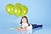 Treasured Metallic Lime Green Balloons - Neon & Apple Green Latex Balloons - 12 Inch, 100 Count